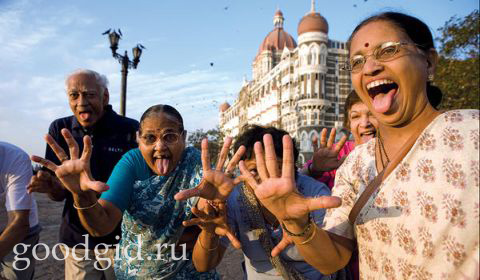 йогический смех в Мумбае