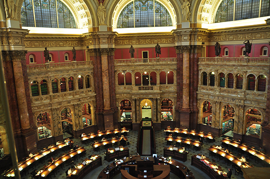 библиотека конгресса в Вашингтоне